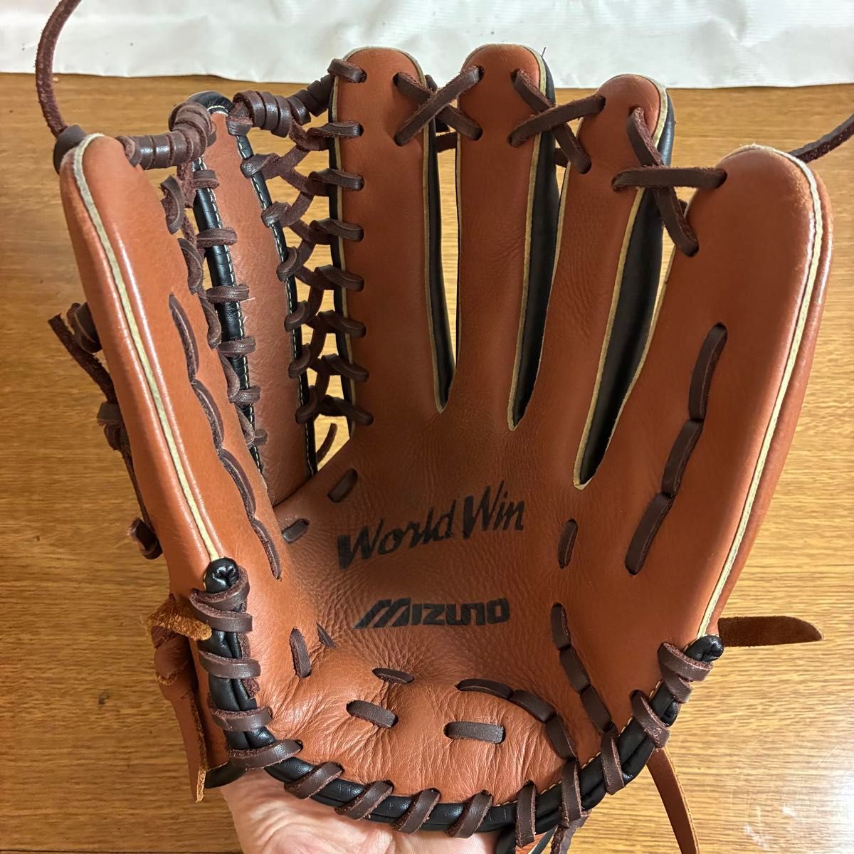 ミズノ ワールドウィン 一般軟式 グローブ グラブ 外野手用 美品