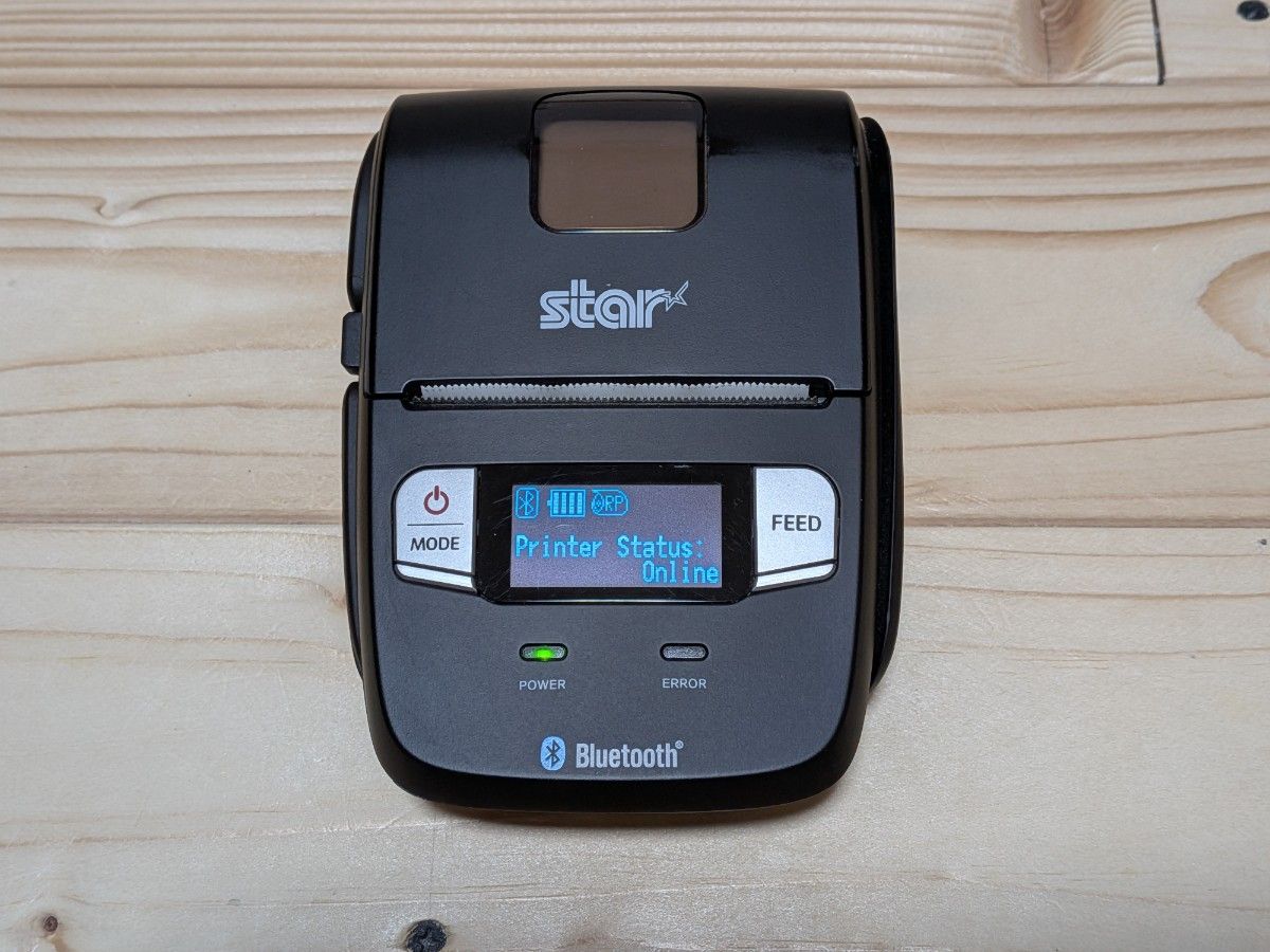 付属品完品✨ STAR SM-L200 STAR スター精密 モバイルプリンター