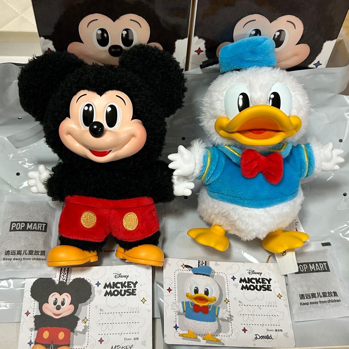 POPMART mickey family ミッキーマウス ドナルドダッグ セット｜Yahoo