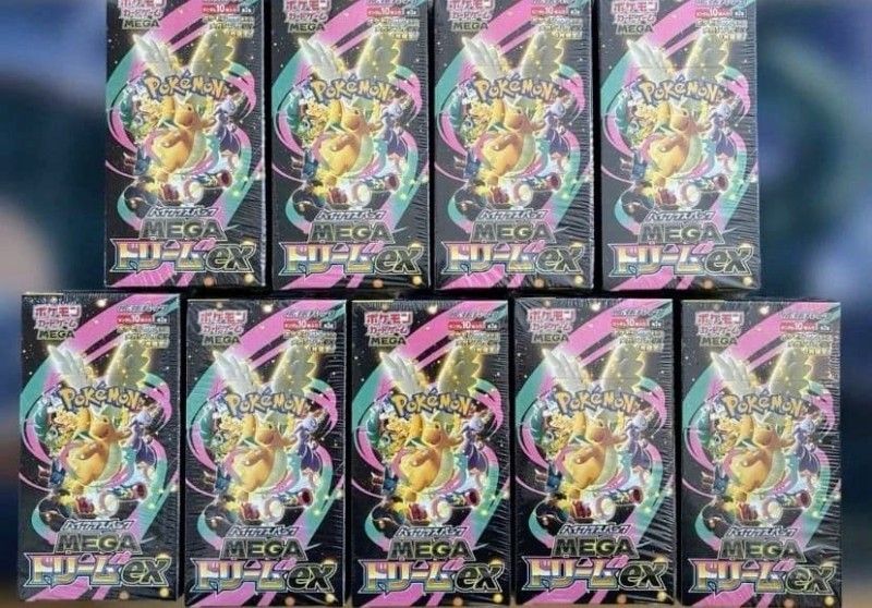 MEGAドリームex 9BOX シュリンク付き 未開封品 メガドリーム ポケモン