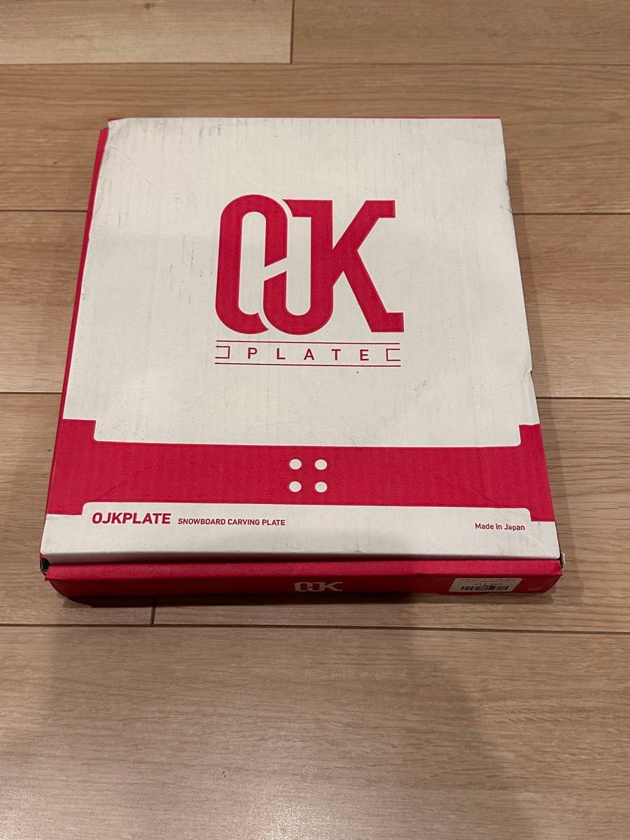 OJK PLATE CP-01 スノーボード カービングプレート レッド ハード