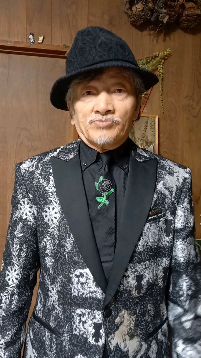 未使用品 hazama×Ado ハザマ×アド ネクタイ 一凛の祈跡に溺れる 花柄