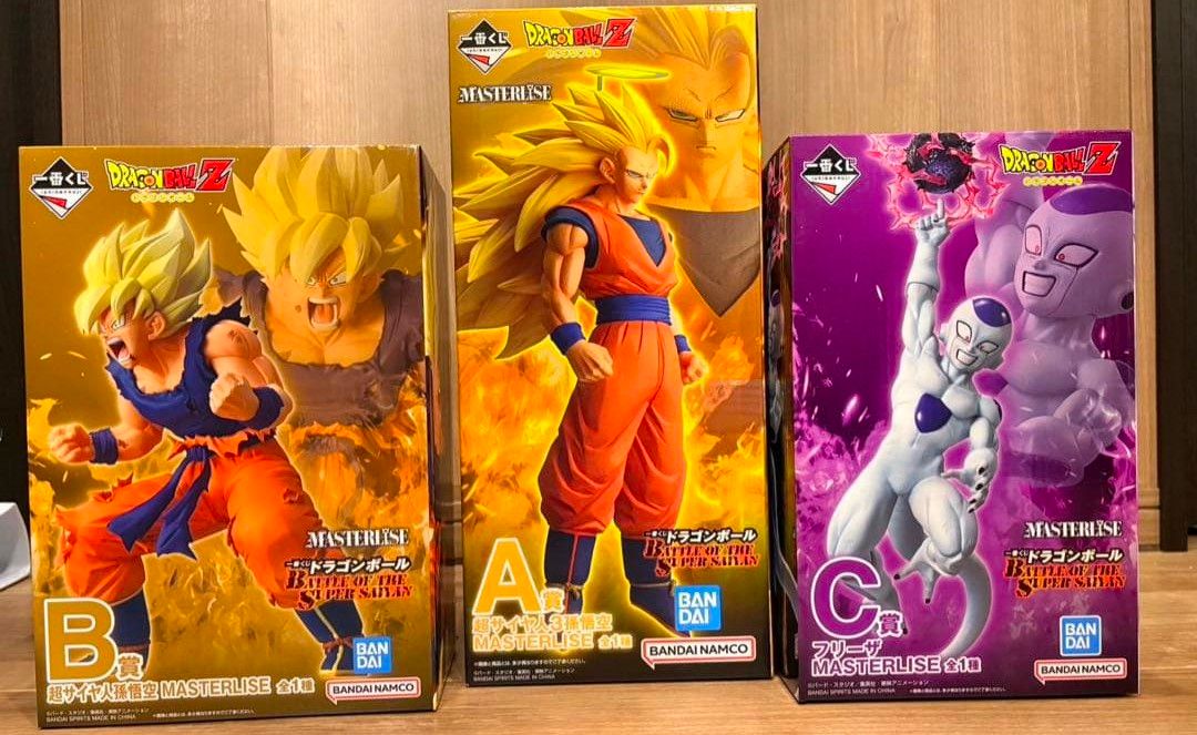 ドラゴンボール BATTLE OF THE SUPER SAIYAN 3種セット A賞 B賞 C賞 一