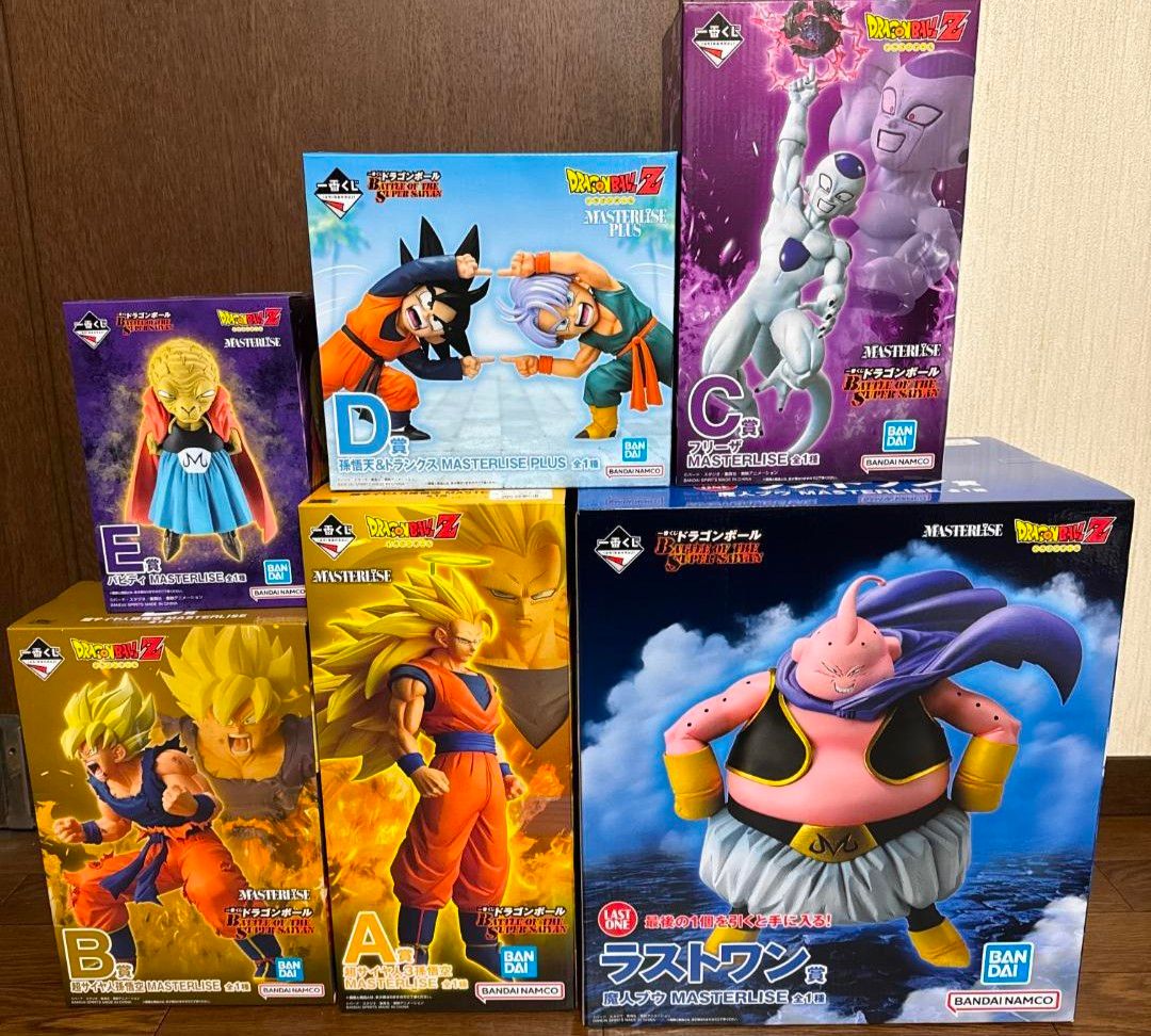 ドラゴンボール BATTLE OF THE SUPER SAIYAN 上位賞コンプリートセット