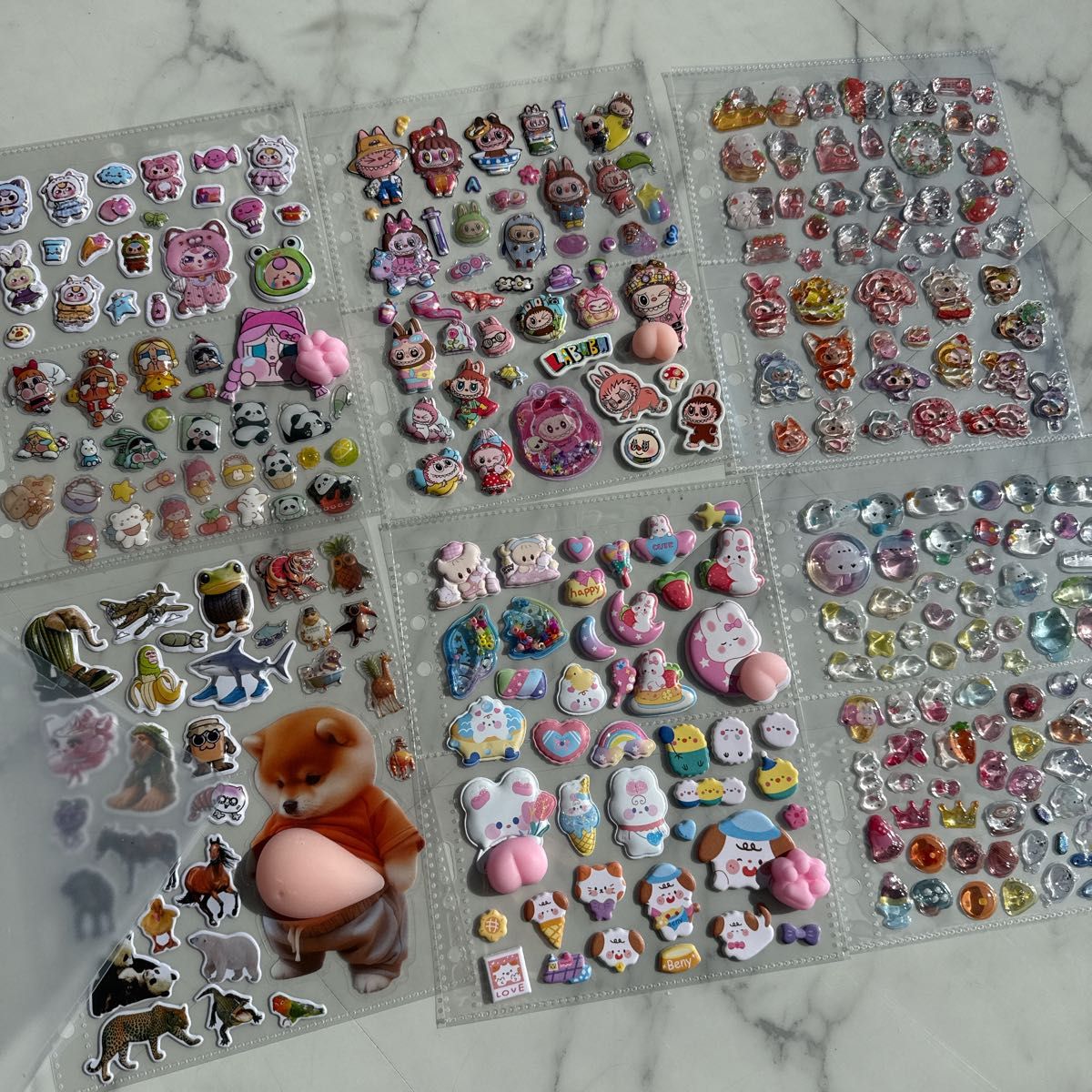 A5サイズシール帳完成品6シートパンパン｜Yahoo!フリマ（旧PayPayフリマ）