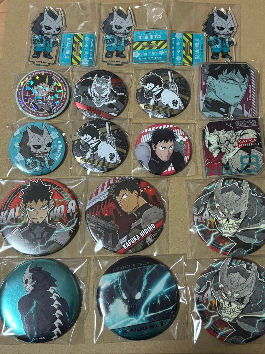 怪獣8号 日比野カフカ アクリルスタンド 缶バッジ まとめ売り｜Yahoo