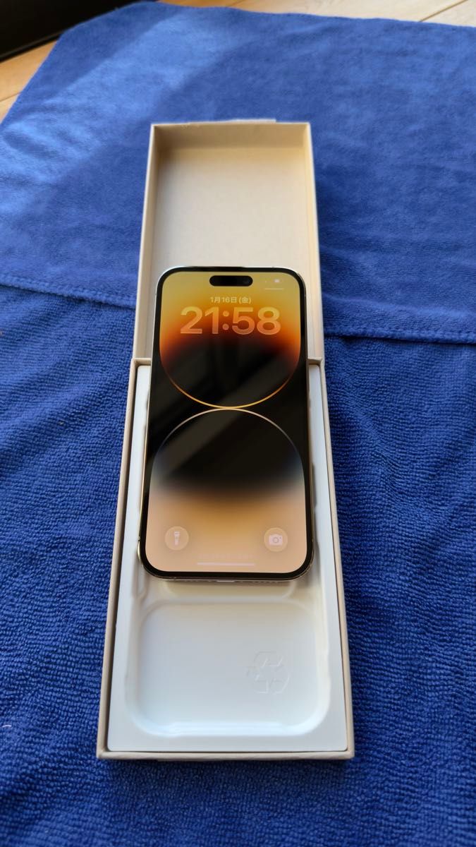 iPhone14 Pro 256GB ゴールド SIMロック無し 超美品｜Yahoo!フリマ（旧