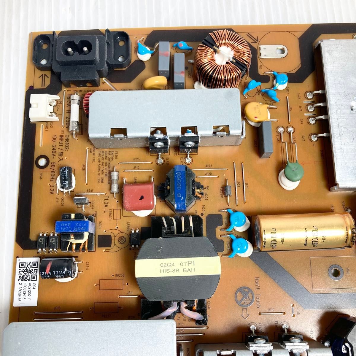 SONY XRJ-55X90J 2021年製 液晶テレビ用 電源基板 修理交換用 基板