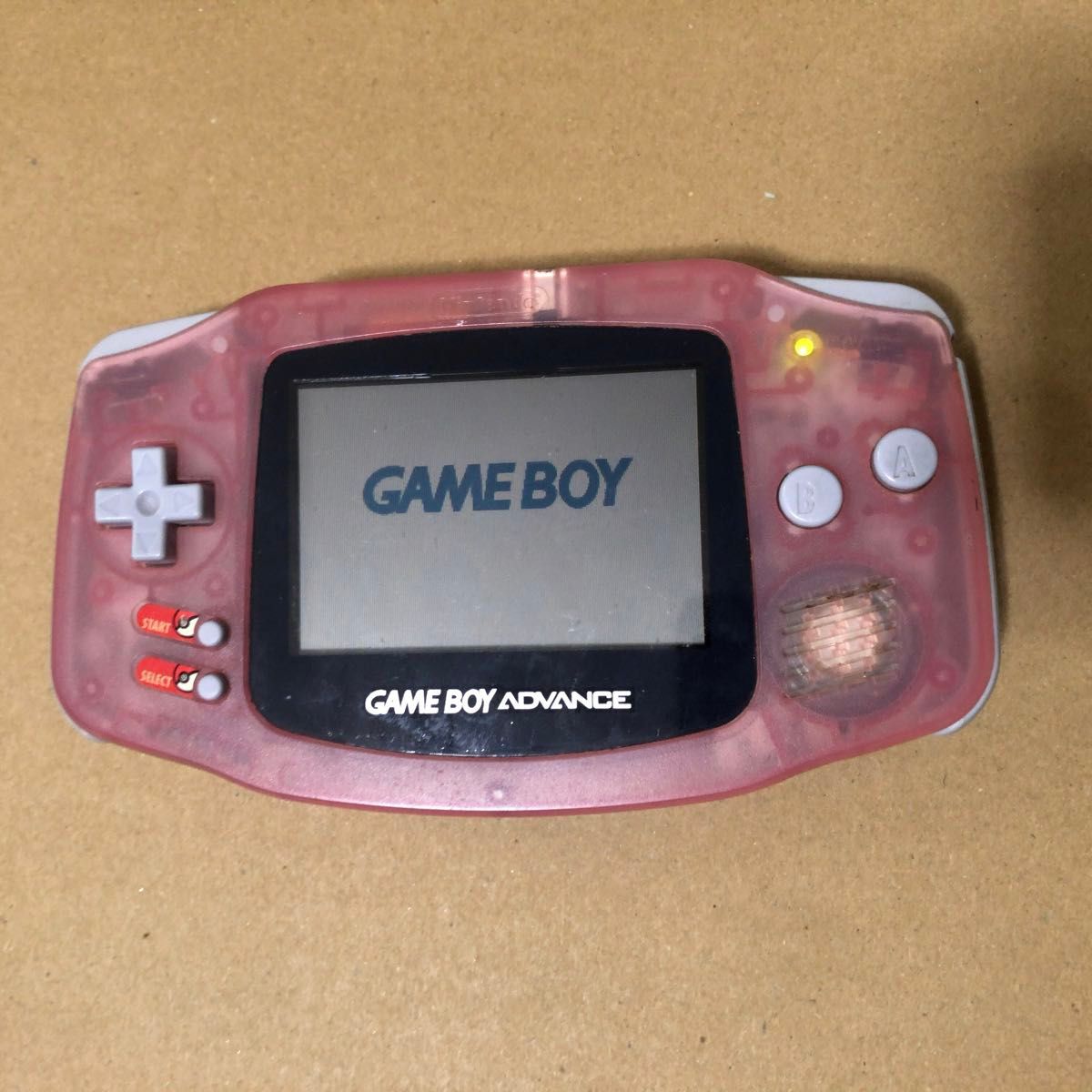 ゲームボーイアドバンス ミルキーピンク GBA 本体｜Yahoo!フリマ（旧