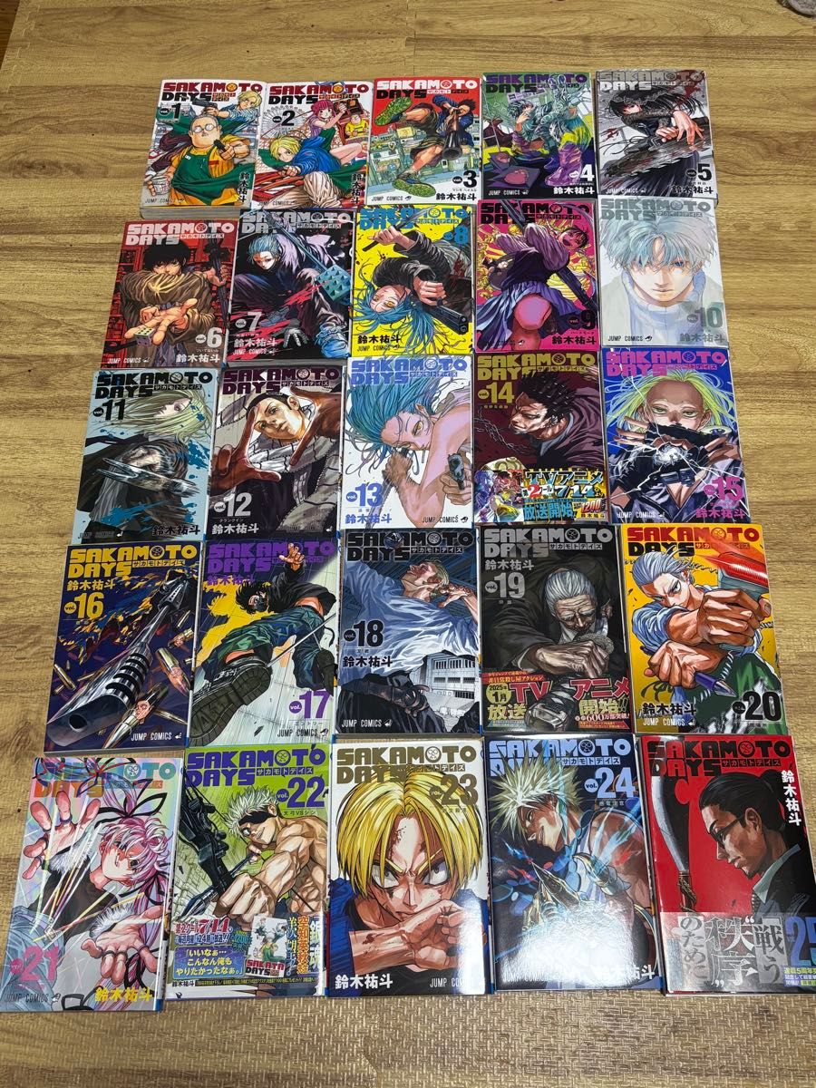 SAKAMOTO DAYS 1巻～25巻 全巻 セット売り おまけ付き｜Yahoo!フリマ