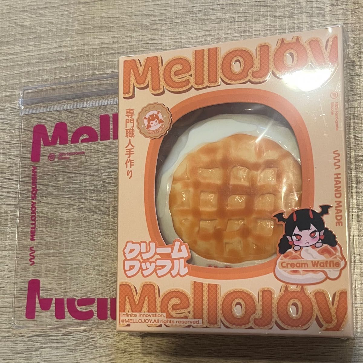 く*み様 メロジョイ Mellojoy クリームワッフル まる バター 未開封