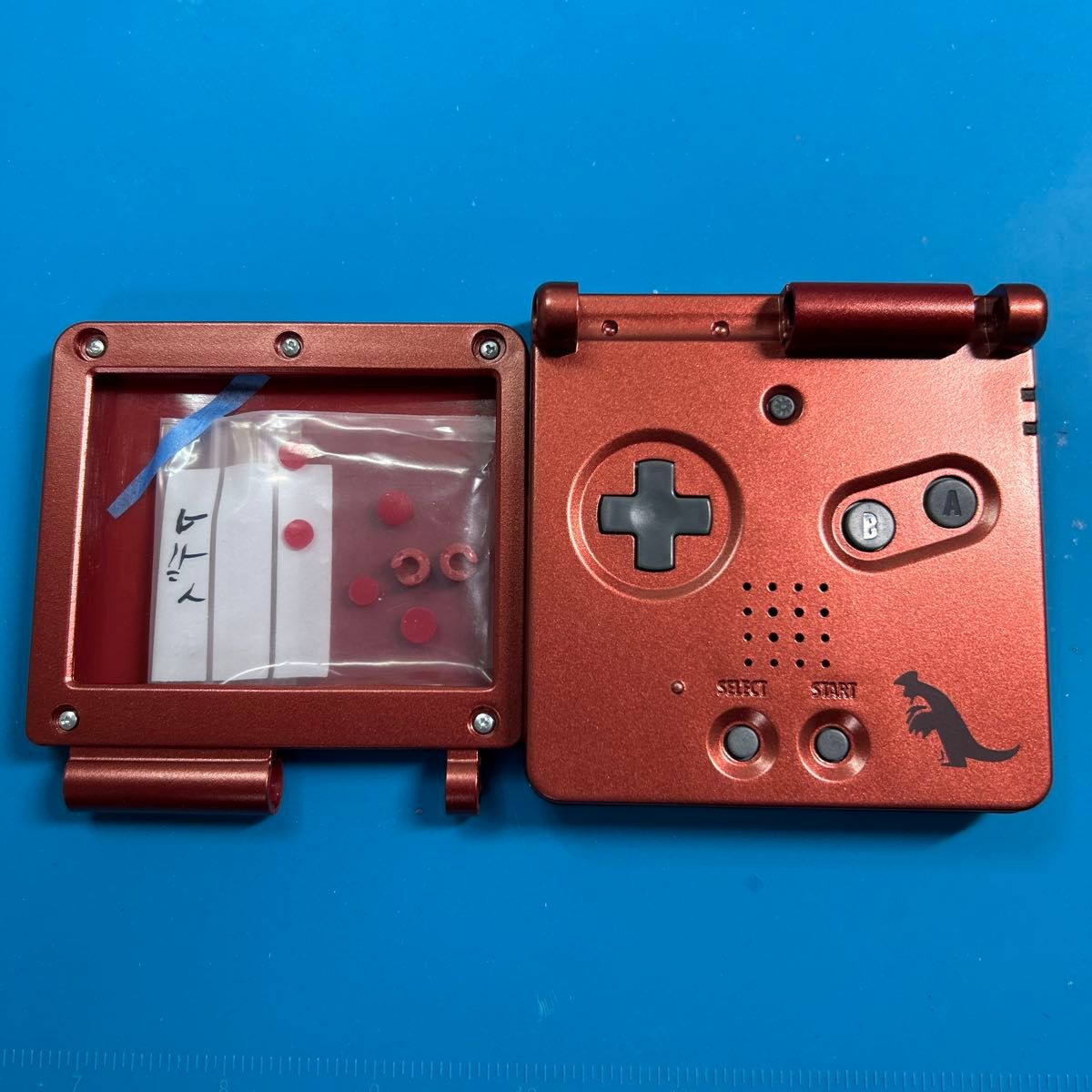 ゲームボーイアドバンスSP グラードンエディションレプリカ 交換用