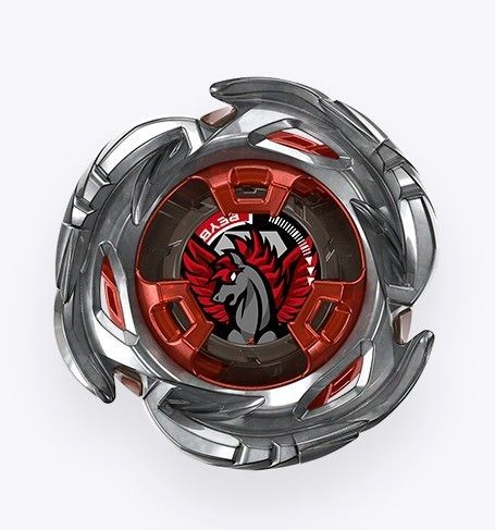 ベイブレードX【新品・ベイコード付】エアロペガサス3ｰ70A レッドVer