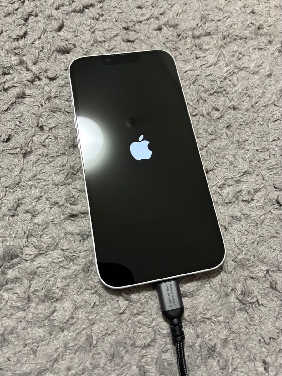 iPhone16e 128GB バッテリー容量100% SIMフリー 美品ホワイト白ロム
