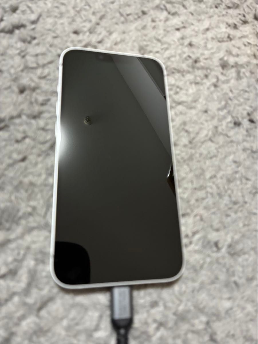 iPhone16e 128GB バッテリー容量100% SIMフリー 美品ホワイト白ロム