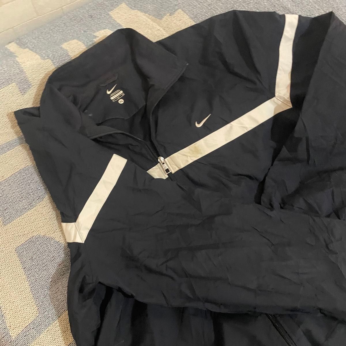 90s ビンテージ NIKE トラック ナイロン ジャケット Y2K ナイキ