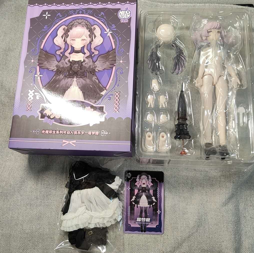 NeoEdenToys 噬梦糖 MJD ドール 吊下 光闇双生 ブラインドドールBJD