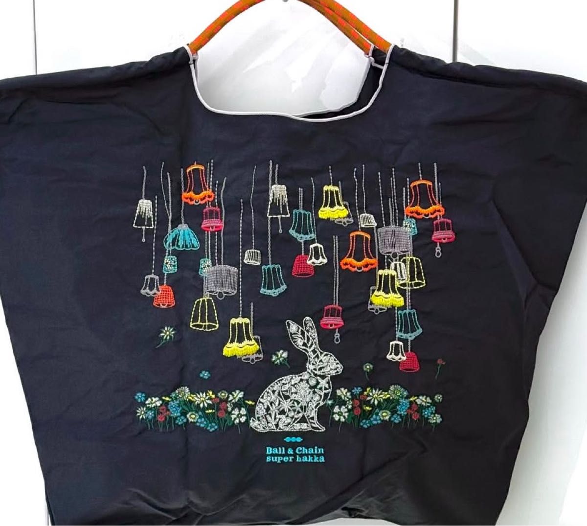 ボールアンドチェーンBall & Chain×super hakka Lサイズ エコバッグ