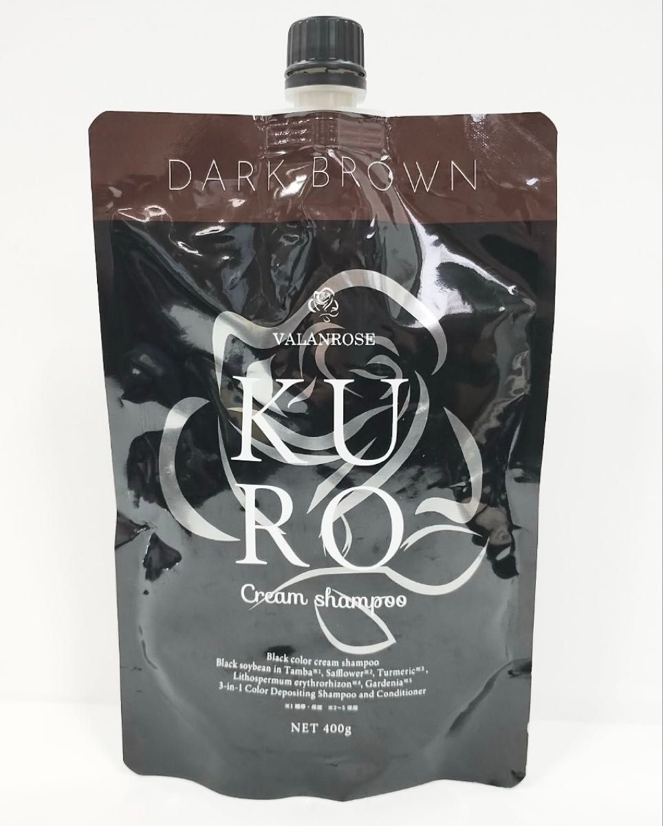 新品未開封】バランローズ VALANROSE KURO クリーム シャンプー ダーク