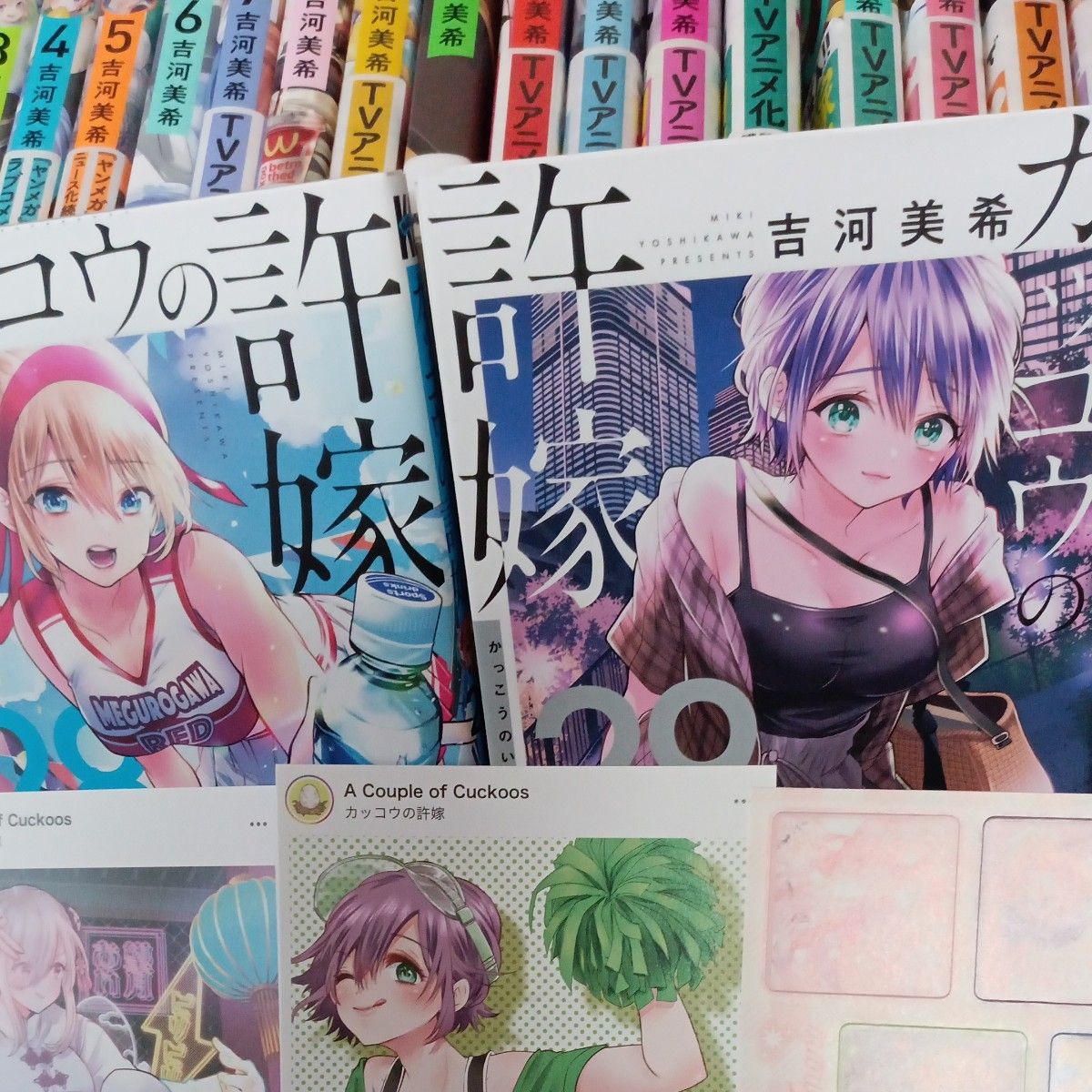 美品 初版多数 未開封巻有り 付属品付き 既刊30巻セット カッコウの