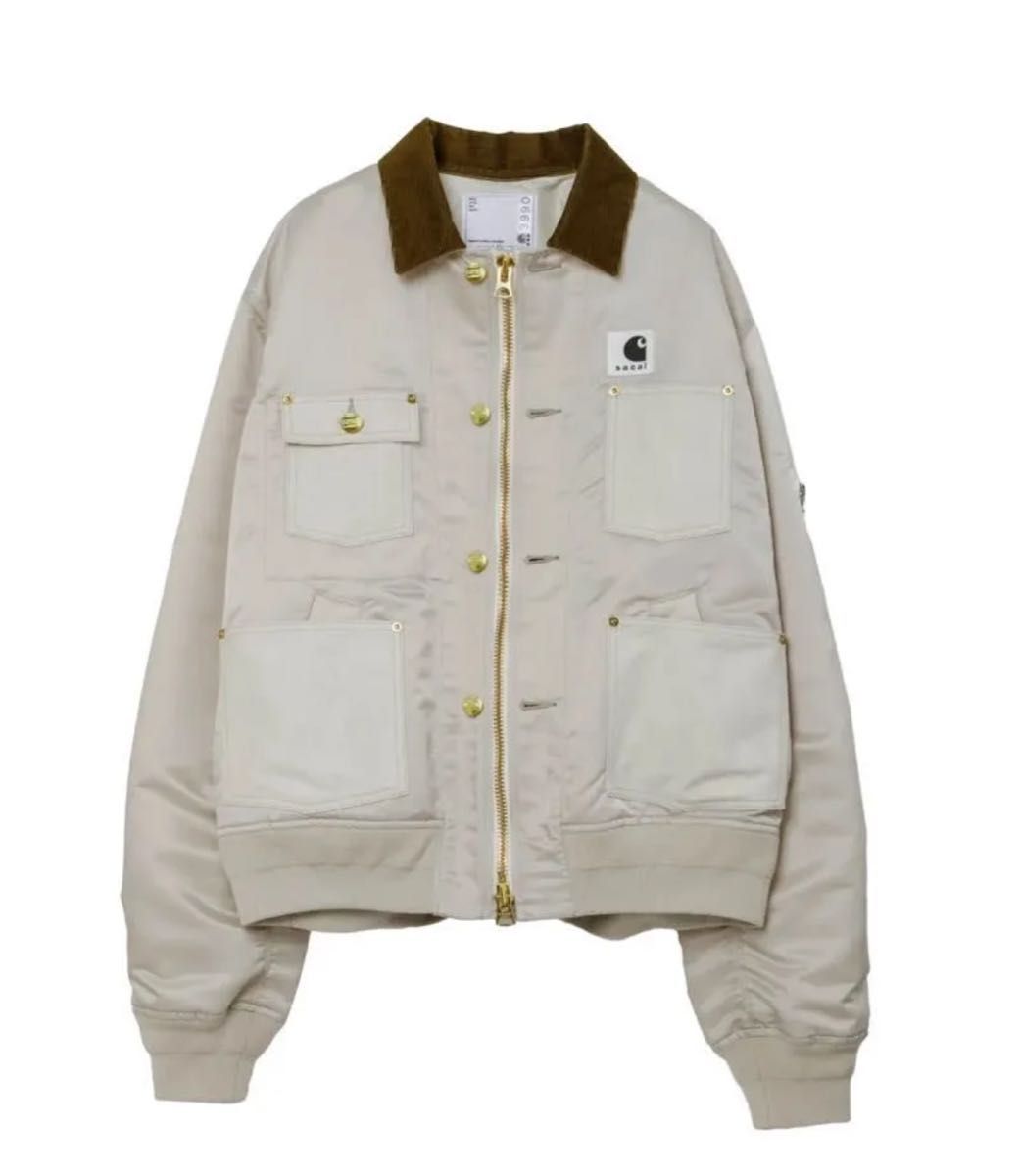 新品 26ss sacai Carhartt WIP Nylon Twill Blouson サイズ1 サカイ