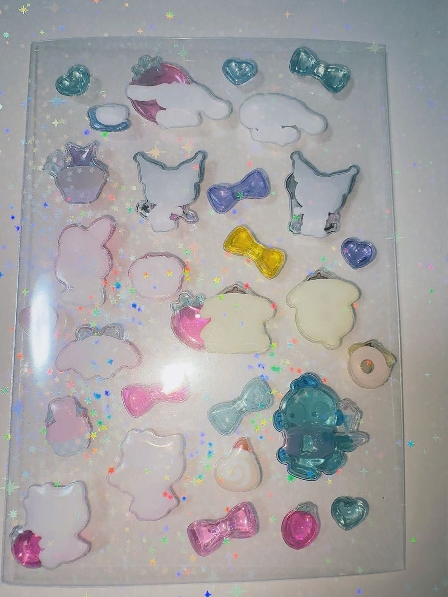 サンリオ ボンボンドロップシール おすそ分け クロミ マイメロ