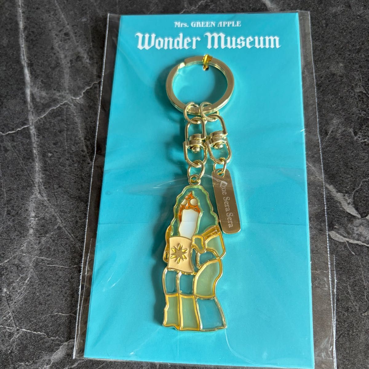 ミセス Wonder Museum ステンドグラスキーホルダー ケセラセラ｜Yahoo