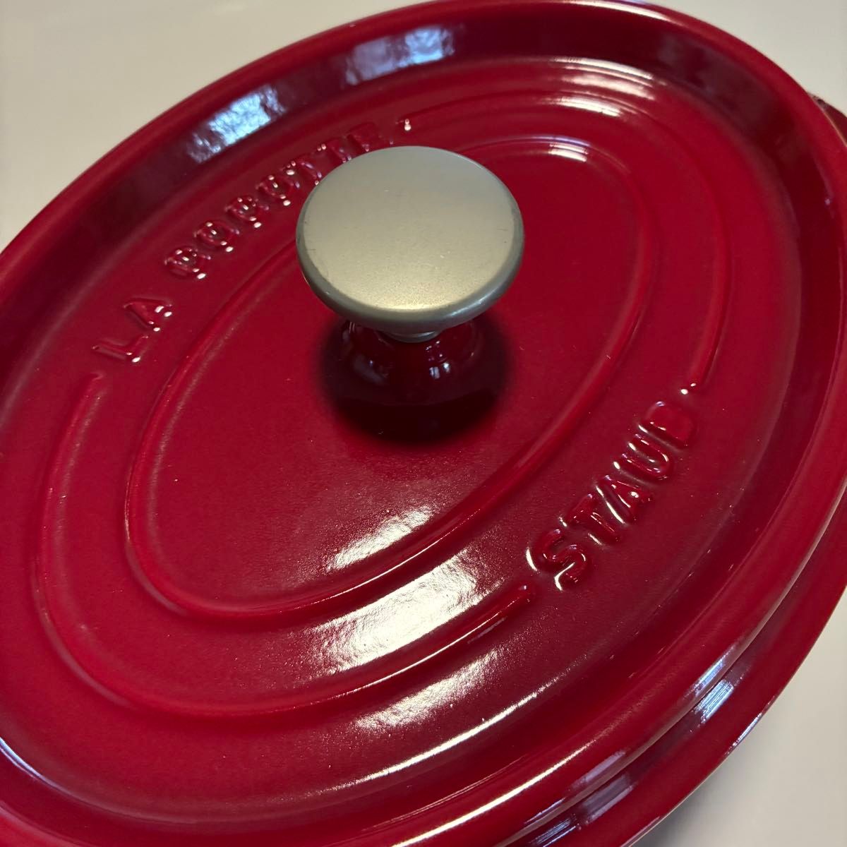 STAUB ストウブ ピコ ココットオーバル23cm チェリー レッド 鍋｜Yahoo