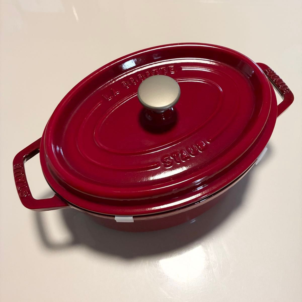 STAUB ストウブ ピコ ココットオーバル23cm チェリー レッド 鍋｜Yahoo