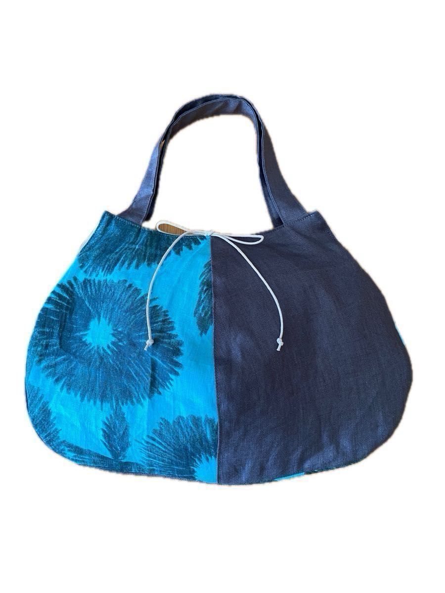 リバーシブル ふっくらバック ミナペルホネン daisy quartet