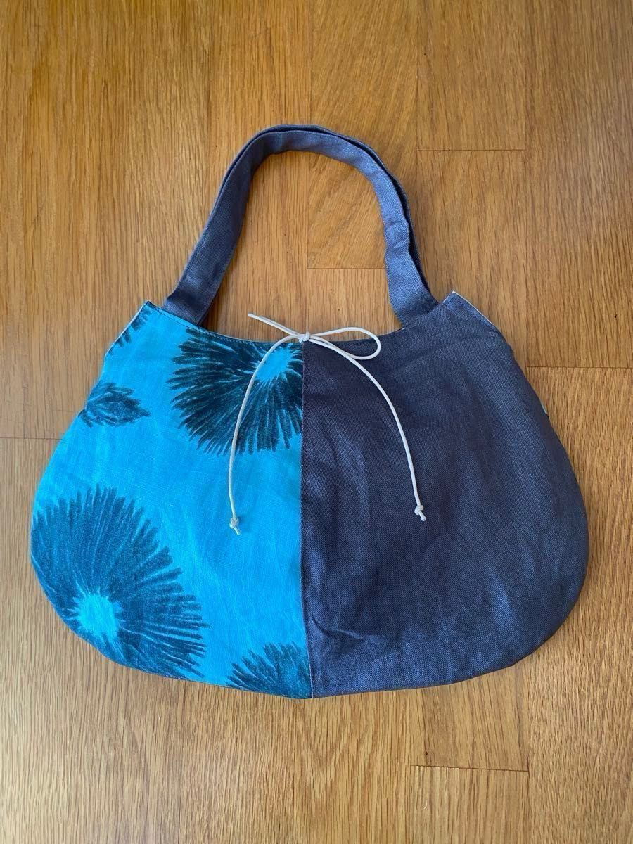 リバーシブル ふっくらバック ミナペルホネン daisy quartet