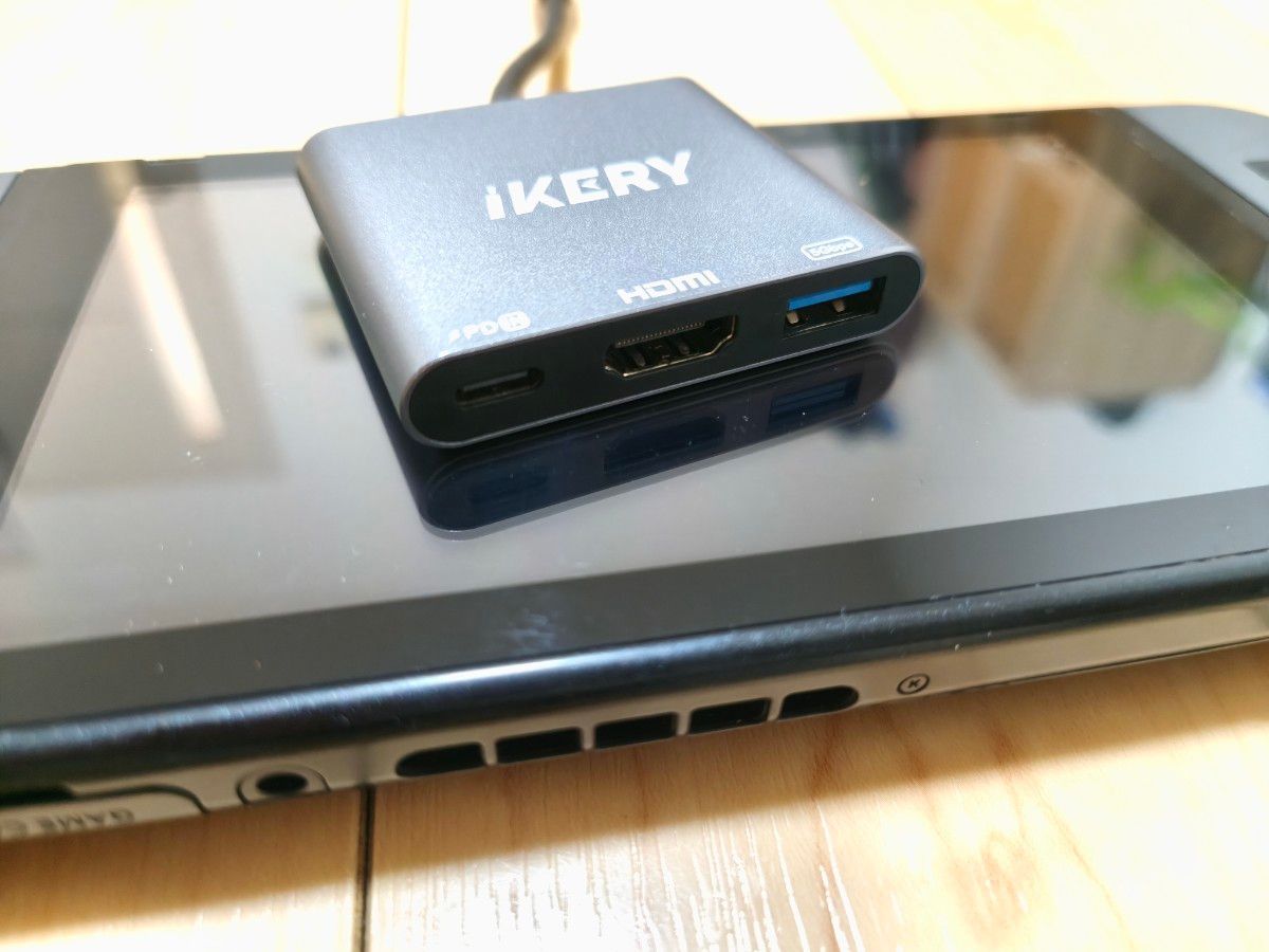 2017年製 Nintendo Switch グレー HAC-001 本体一式＆ハブおまけ 未