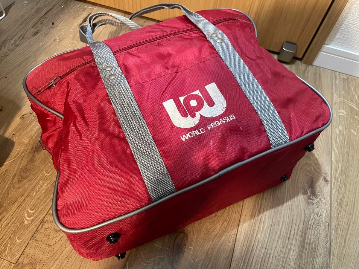 WORLD PEGASUS 旧ワッペ スクールバッグ 赤 旧型｜Yahoo!フリマ（旧