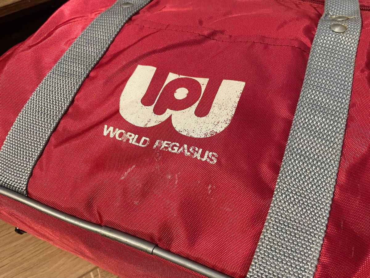 WORLD PEGASUS 旧ワッペ スクールバッグ 赤 旧型｜Yahoo!フリマ（旧