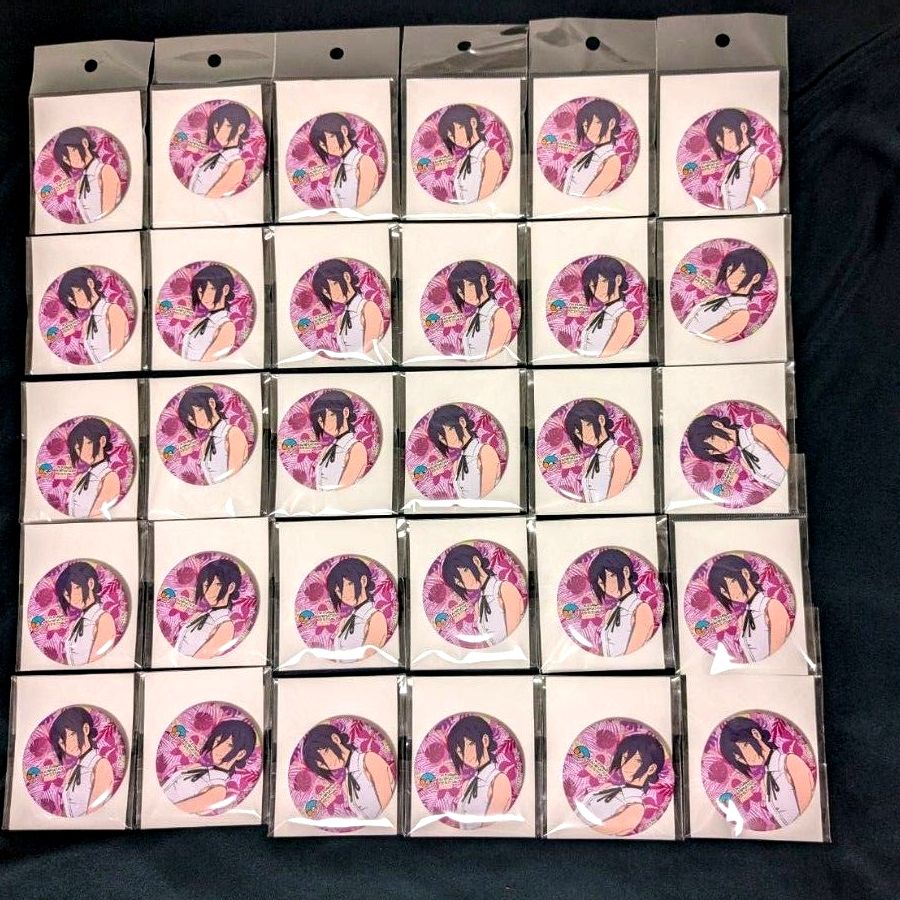 レゼ 缶バッジ × 30個 チェンソーマン 沖縄アニメーション