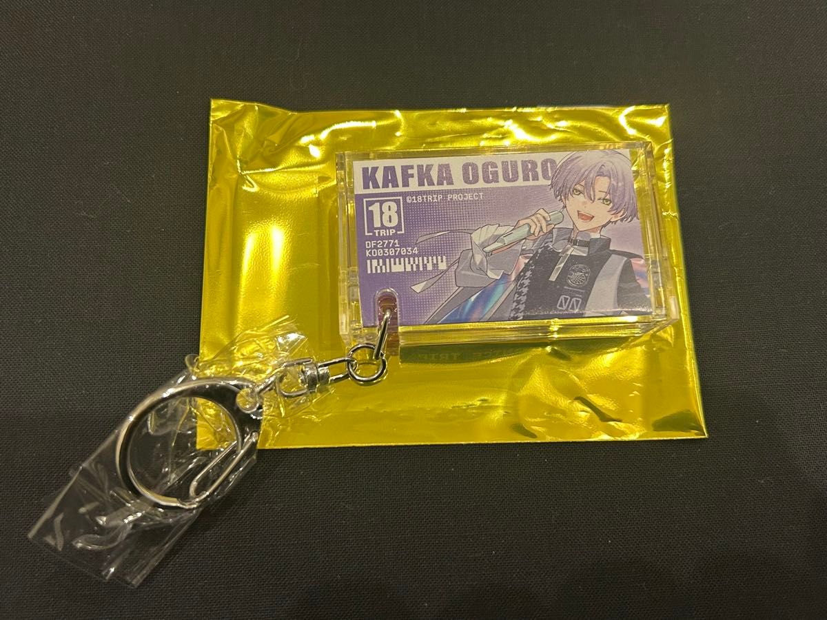 18TRIP(エイトリ) 大黒可不可 カセットキーホルダー おもライ(-Sparkle