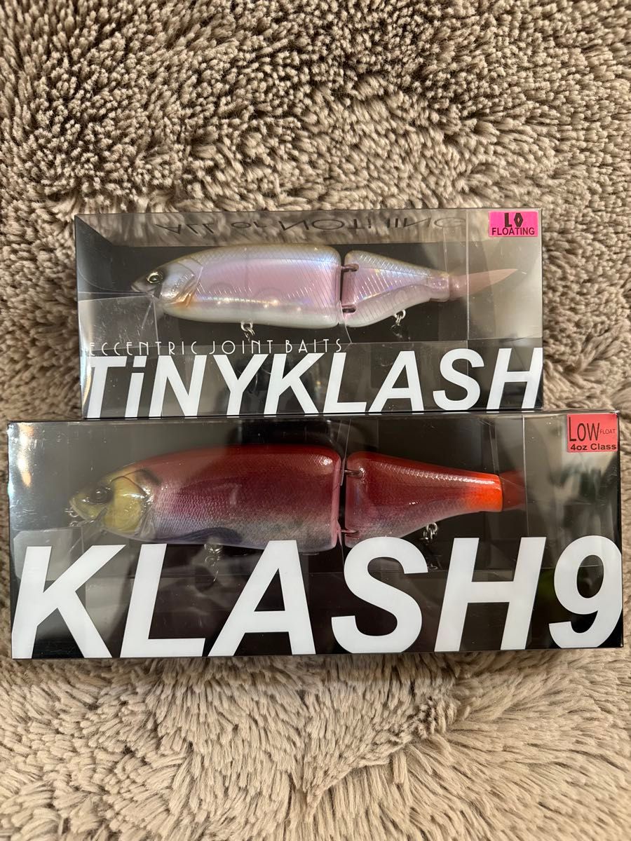 新品 未使用 タイニークラッシュ Low & クラッシュ9 Low セット