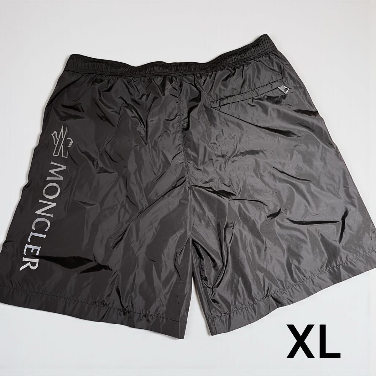 モンクレール 水着 ショートパンツ XL ブラック スイムウェア MONCLER