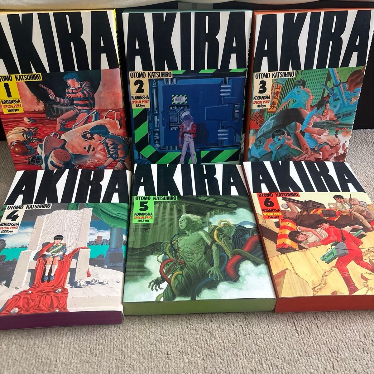 AKIRA アキラ 全巻セット 1-6巻 講談社 KCデラックス 大友克洋｜Yahoo