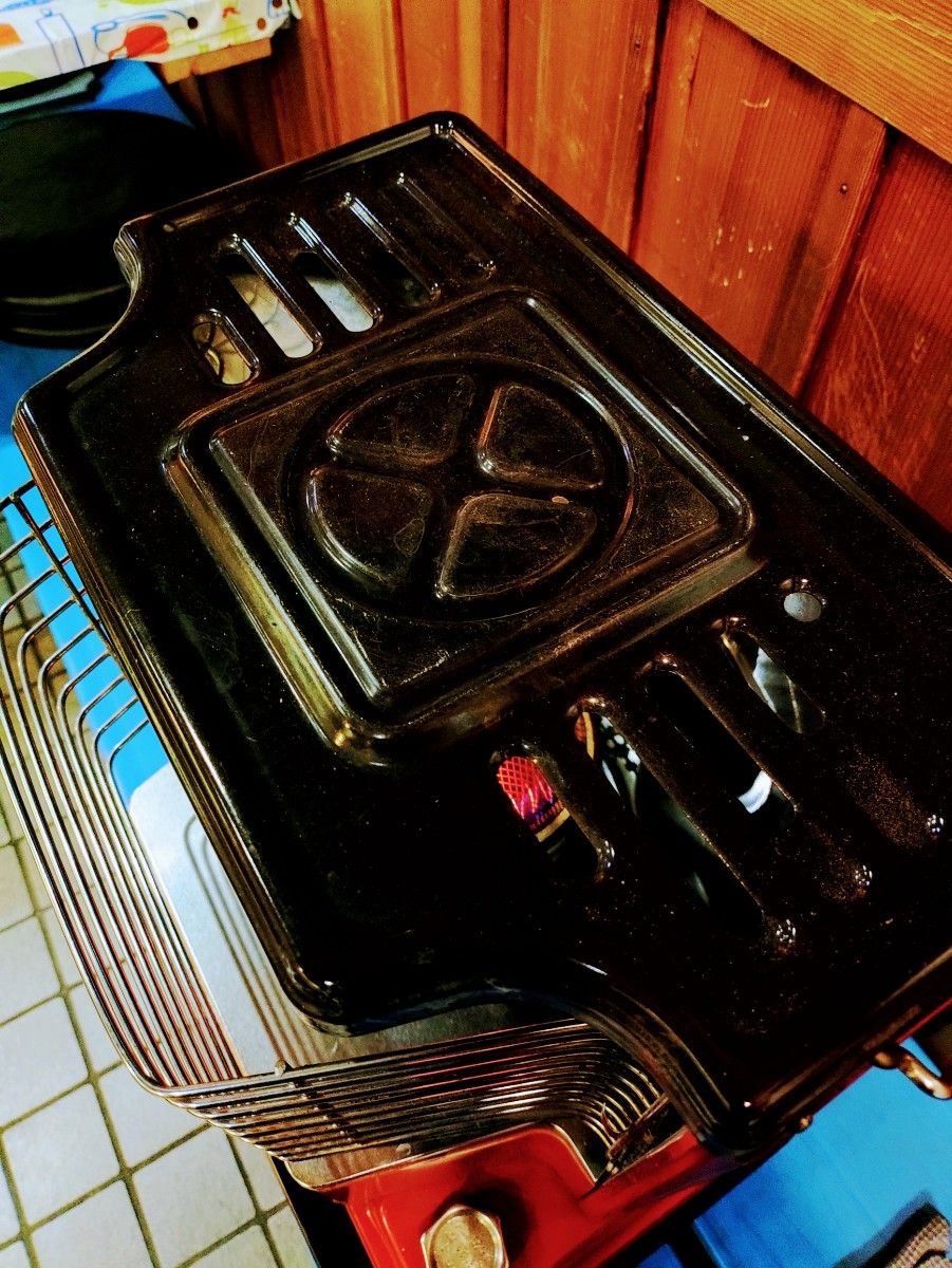 レトロ石油ストーブ NEC石油ストーブ DP-295HA 昭和レトロ キャリング