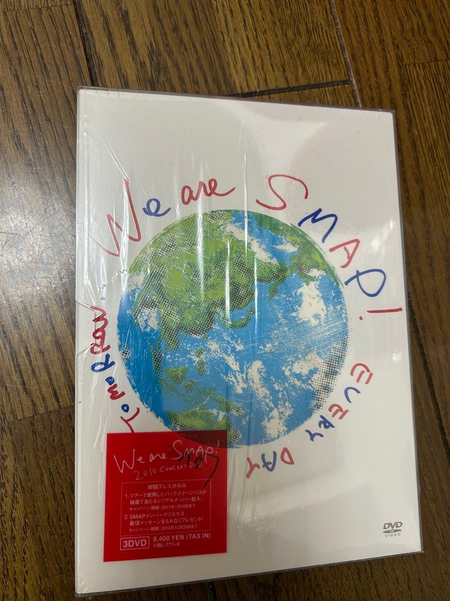 SMAP We are SMAP 2010 CONCERT DVD 初回プレス 3DVD｜Yahoo!フリマ