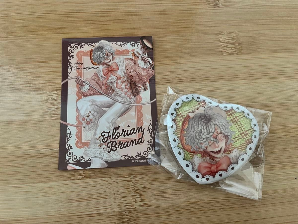 Identity火災調査員グッズ 缶バッジ 第五人格 火災調査員 Identity