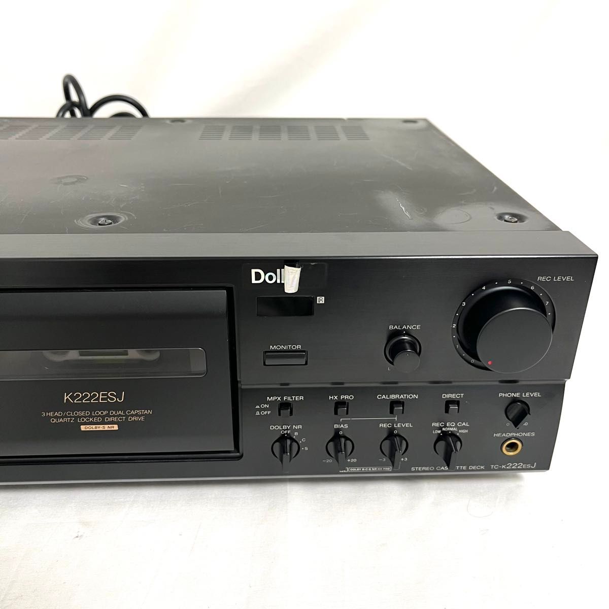 動作確認済】SONY ソニー TC-K222ESJ カセットデッキ 3ヘッド｜Yahoo