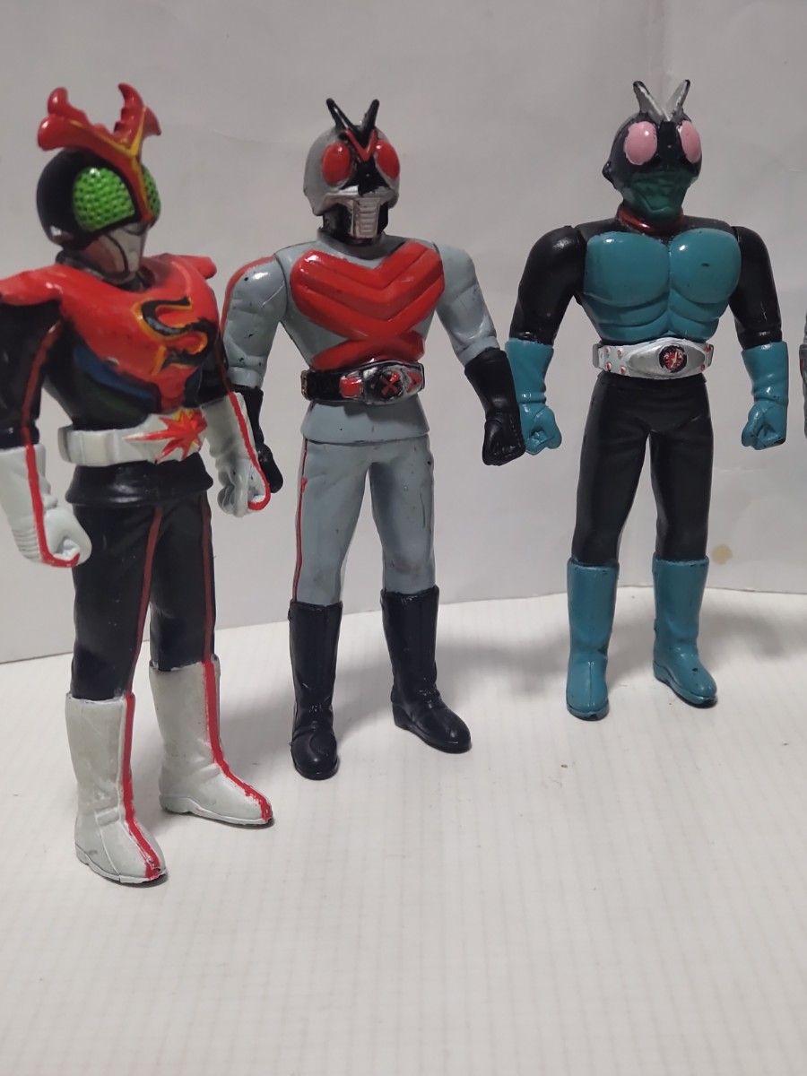 仮面ライダー ソフビ フィギュア 6体セット まとめ売り｜Yahoo!フリマ