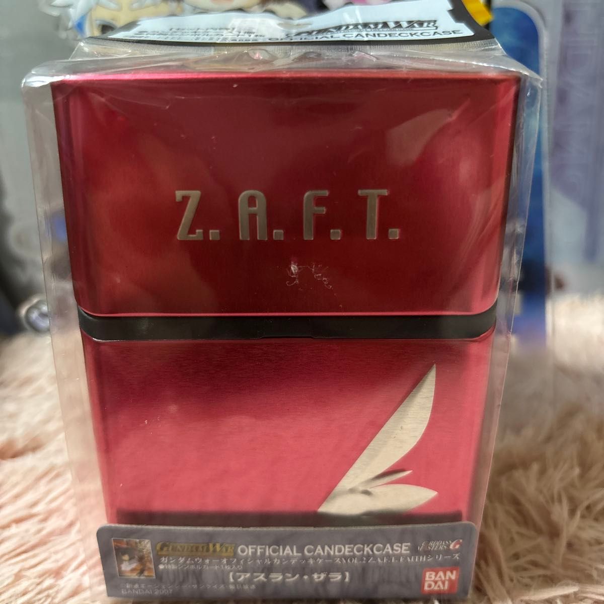 ガンダムウォー 缶デッキケース SEED 新品未開封 アスラン・ザラ
