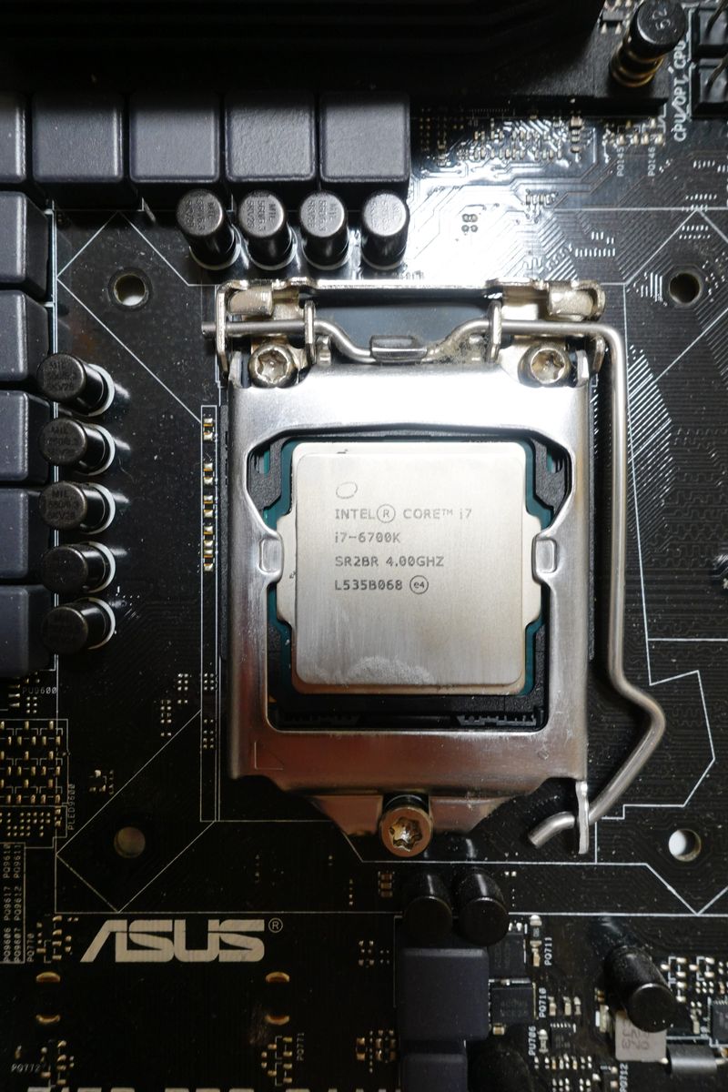 動作確認済】Core i7-6700K + ASUS Z170 PRO GAMING(バックパネル付