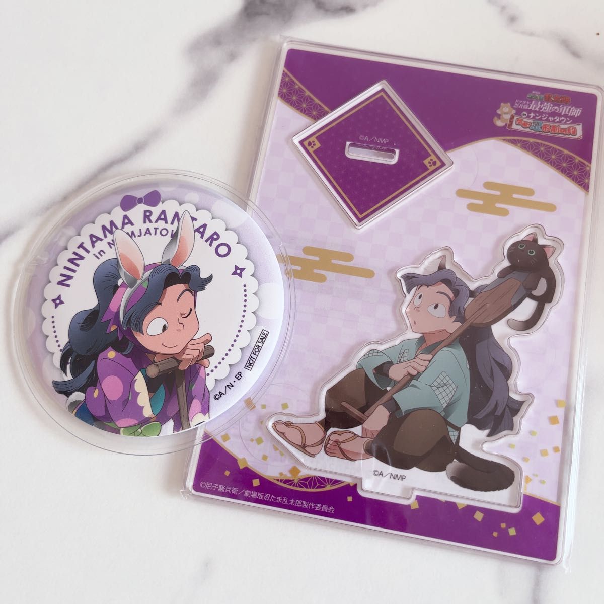 忍たま乱太郎 綾部喜八郎 ナンジャタウン アクスタ マグネットバッジ