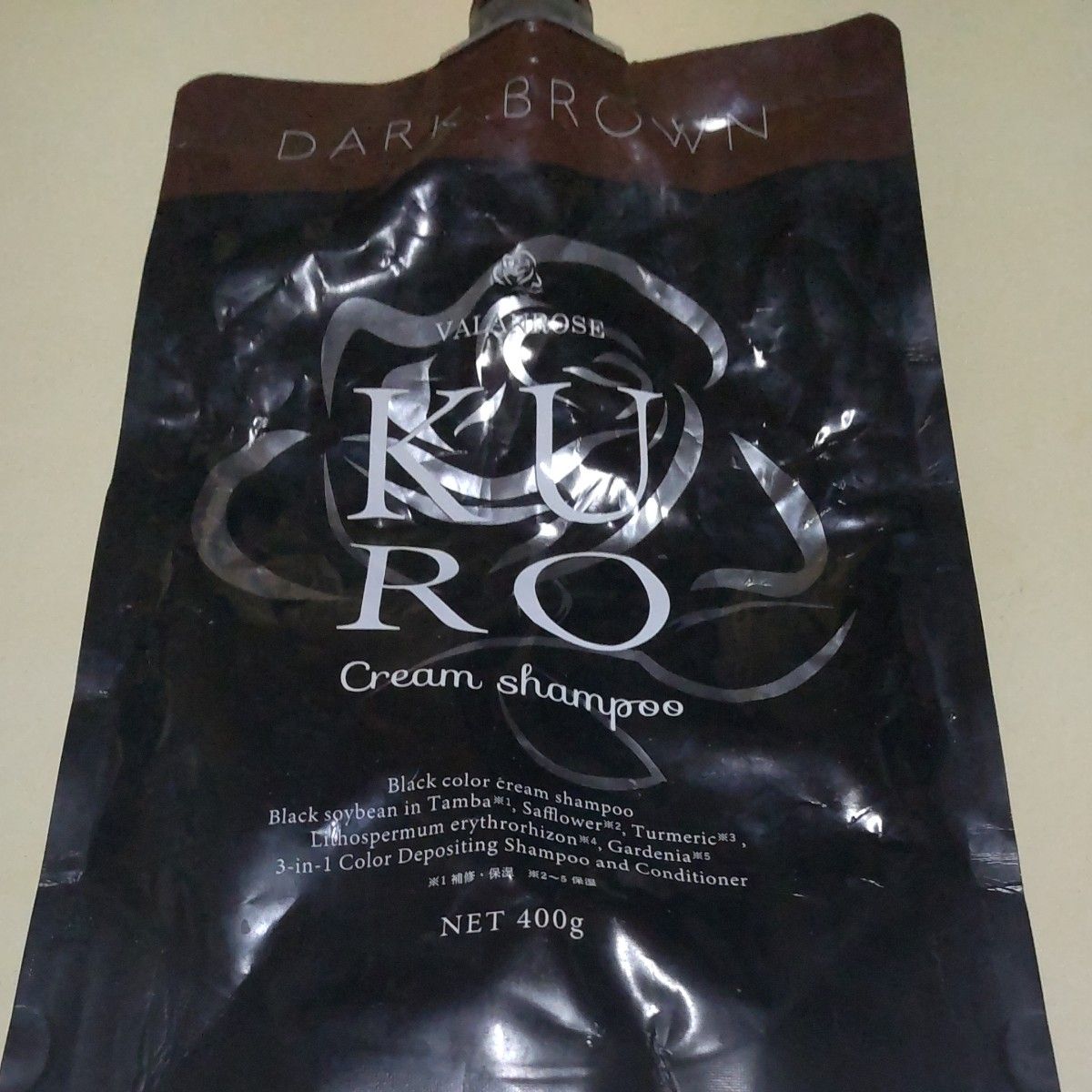 VALANROSE KURO クリームシャンプー ダークブラウン 約220g｜Yahoo