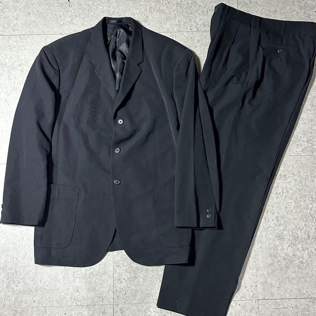 Y's for men 90s ウールギャバ セットアップ 黒 s｜Yahoo!フリマ（旧