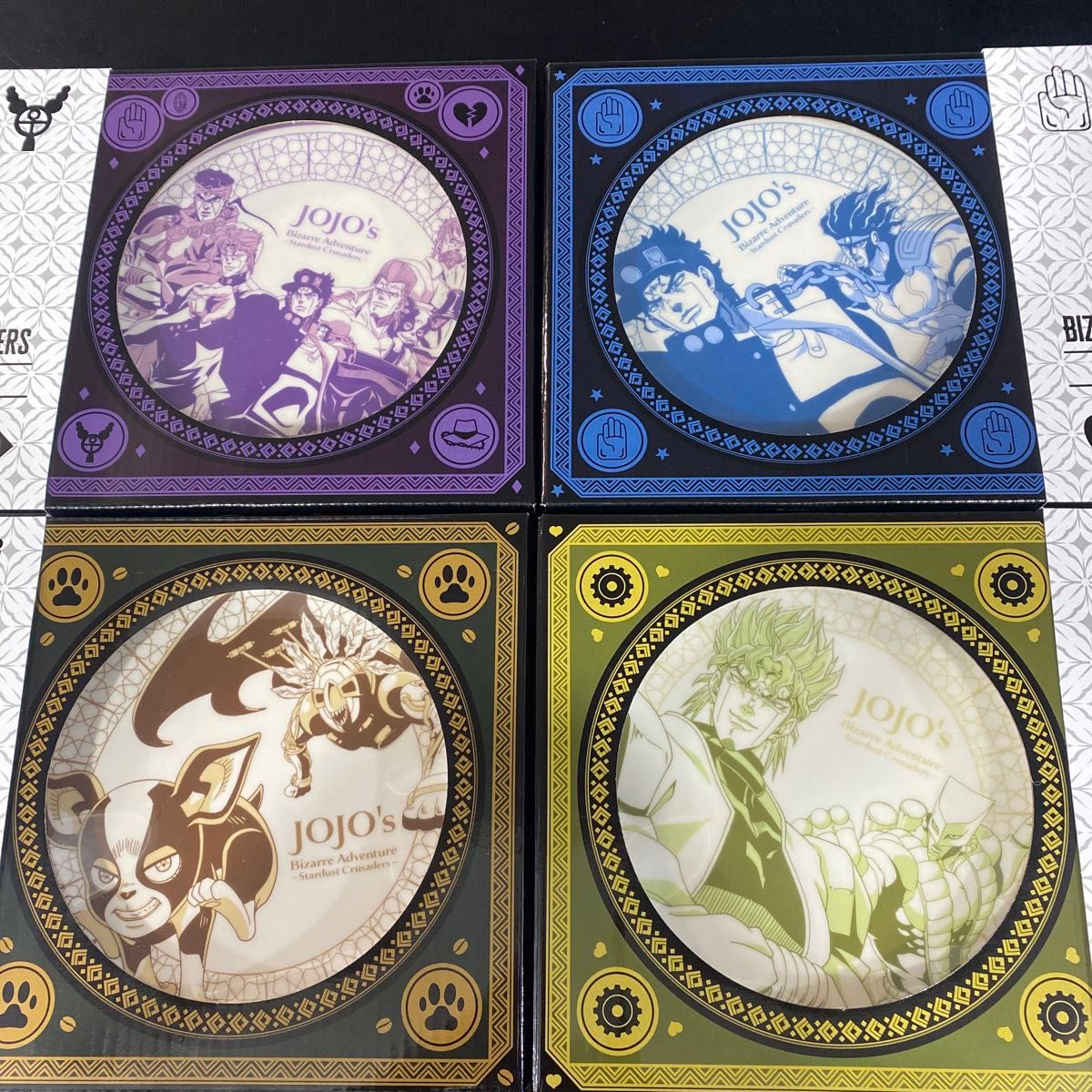 4種セット【新品未開封】スシロー ジョジョの奇妙な冒険 プレート